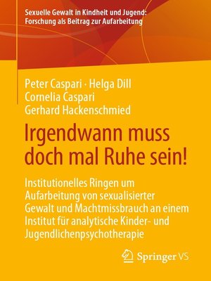 cover image of Irgendwann muss doch mal Ruhe sein!